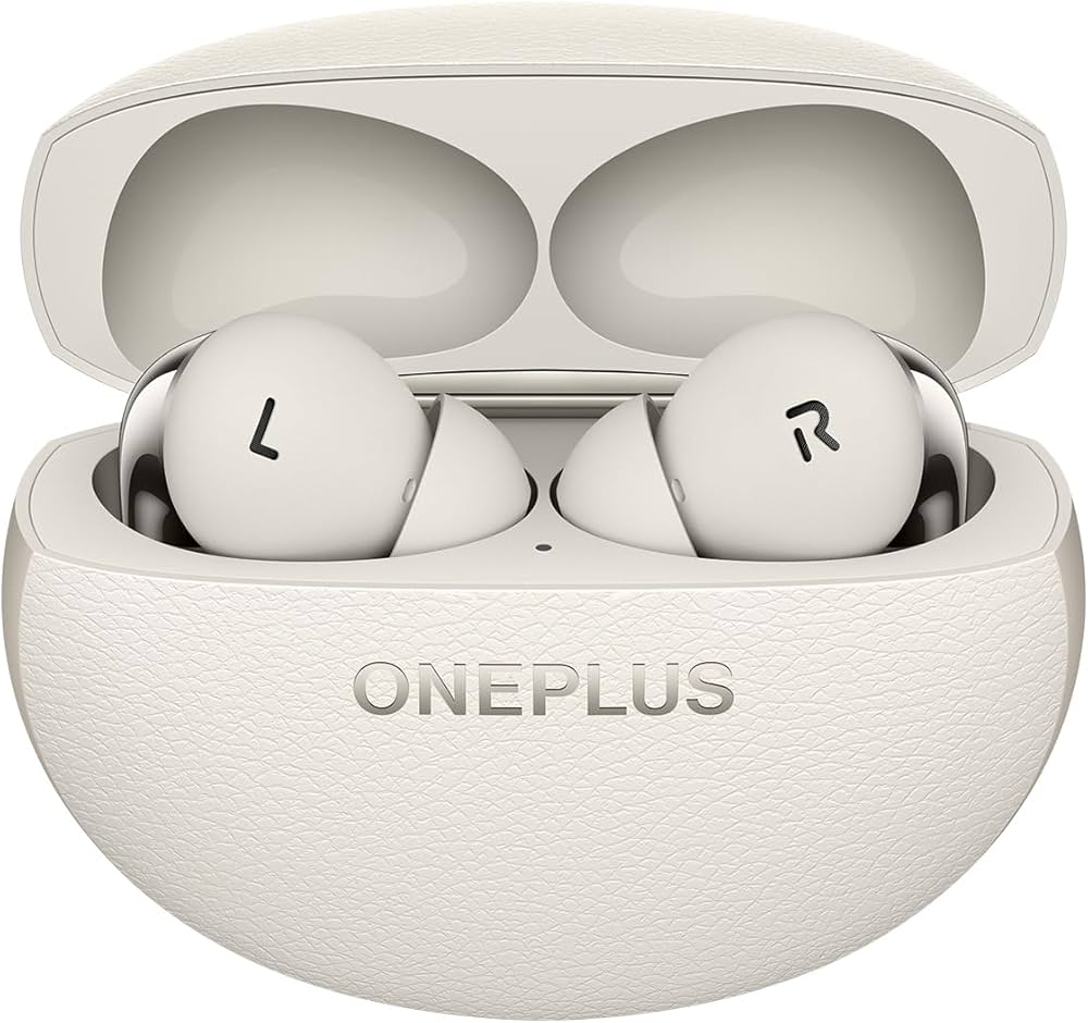 OnePlus Buds Pro 3 - white leather