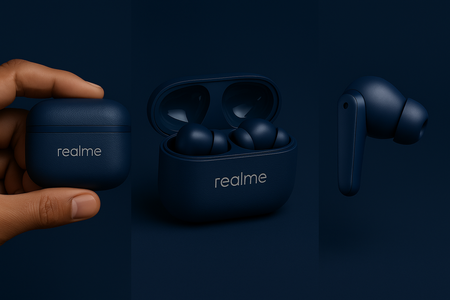 Realme buds 111 ANC- Dark Blue