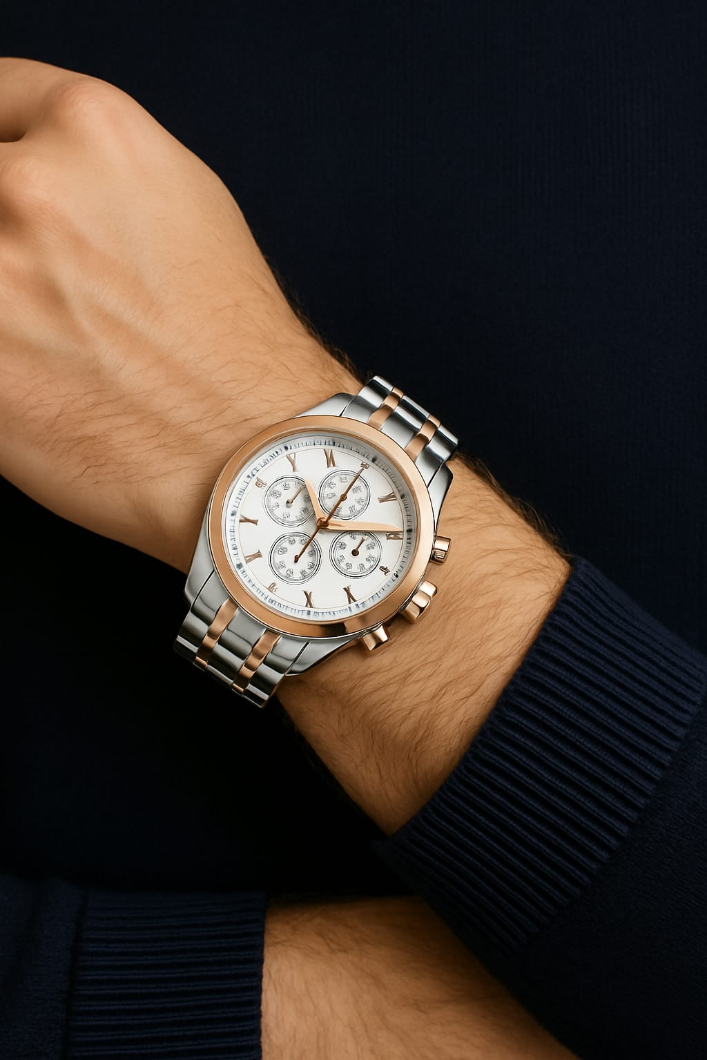 Premium Stainless Steel Timepiece