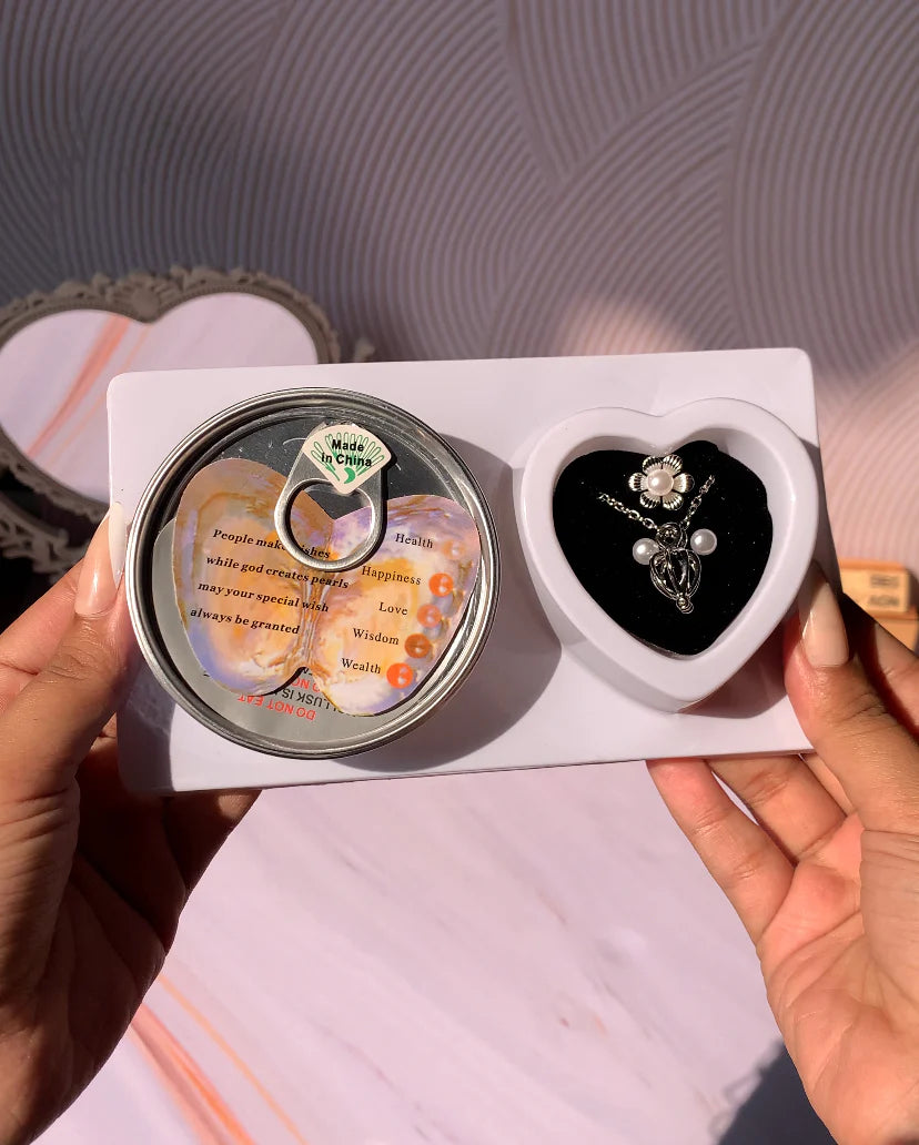 Love Wish Pearl in Oyster Kit – DIY Necklace Gift Set for your girl