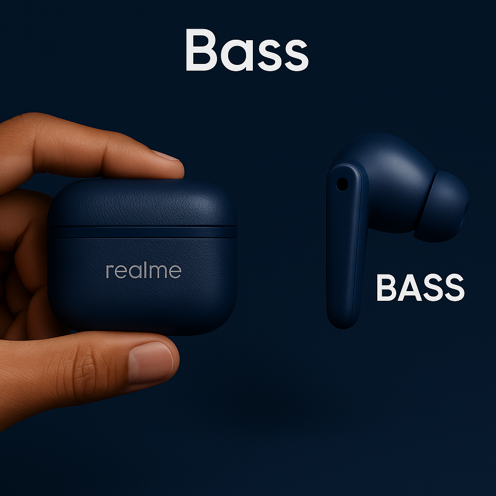 Realme buds 111 ANC- Dark Blue