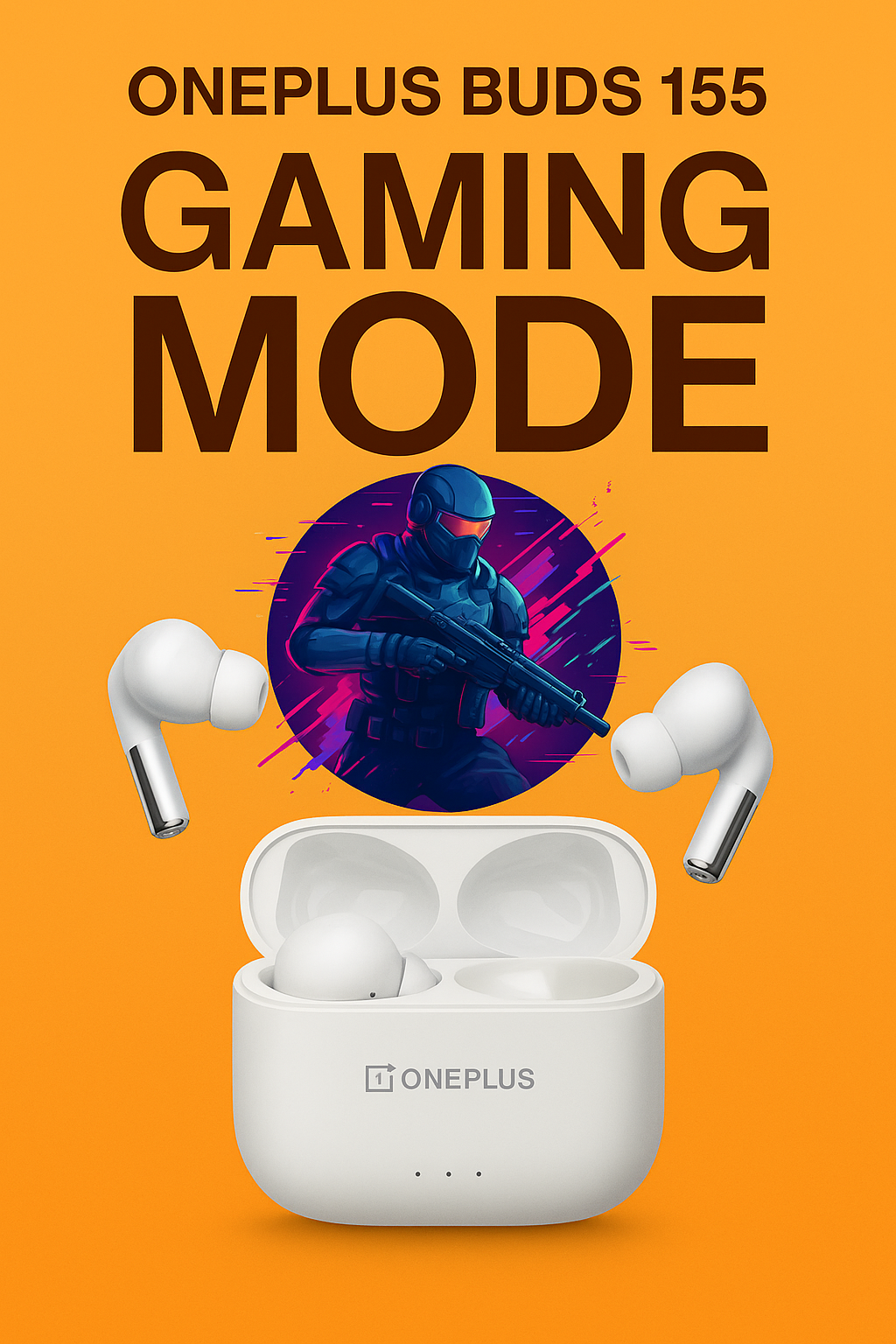 OnePlus buds 155- white