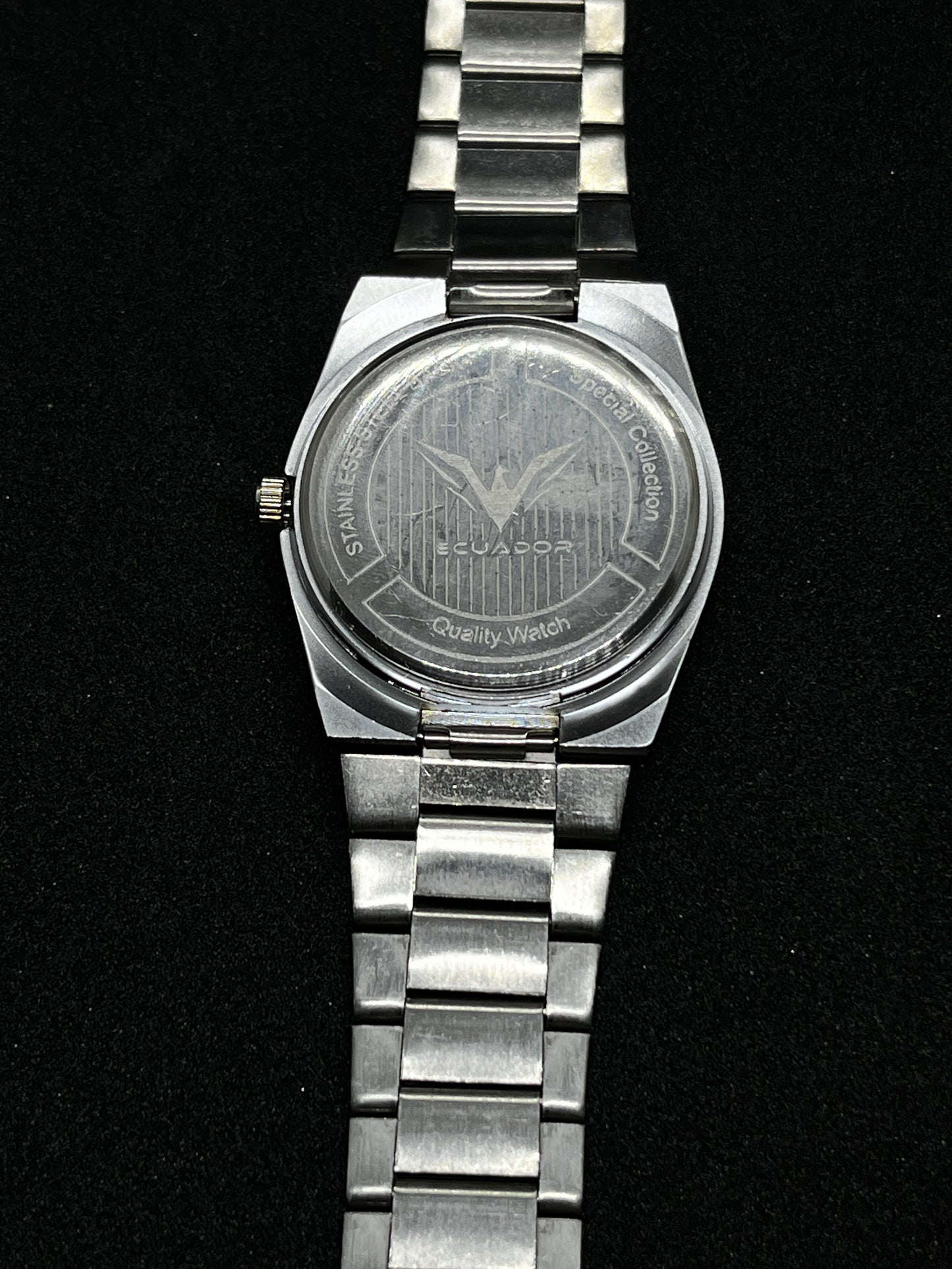 ECUADOR Special Collection analog watch-Silver green