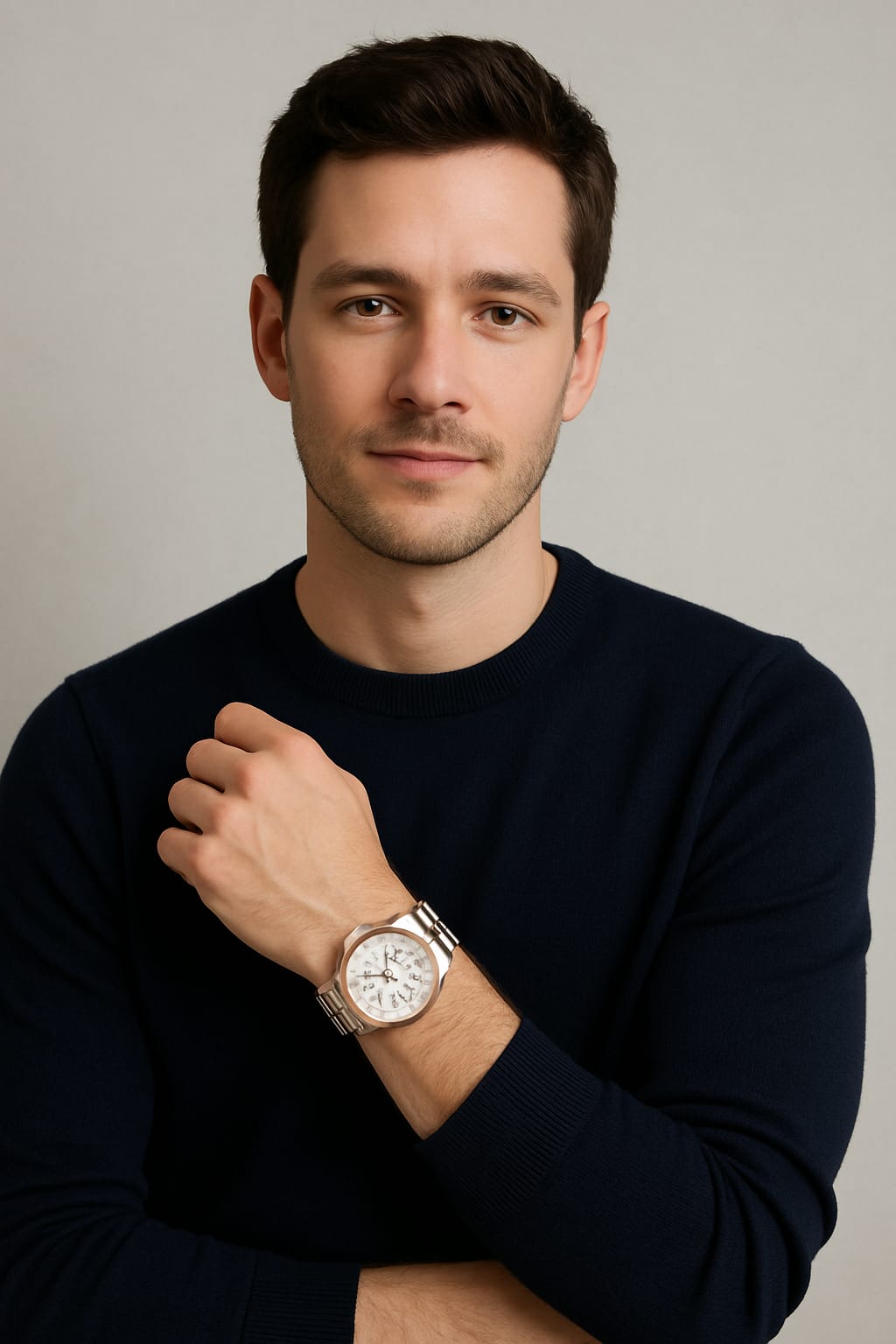 Premium Stainless Steel Timepiece